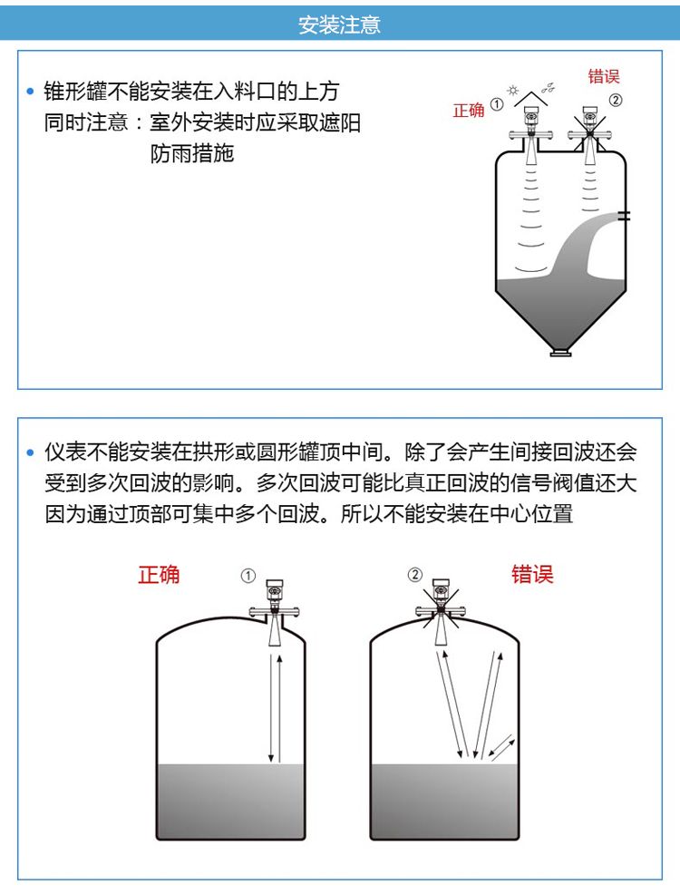 雷達液位計安裝指導